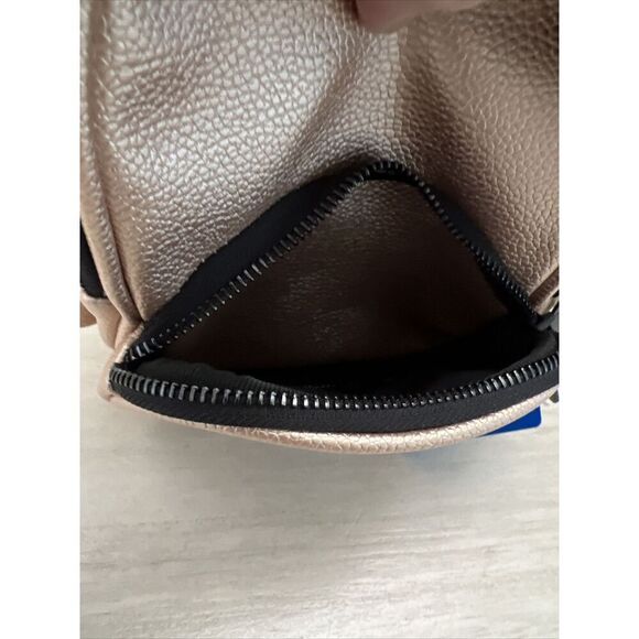 Adidas Originals CM3811 Mini PU Leather Backpack Light Rose Gold Pink New - Picture 13 of 13